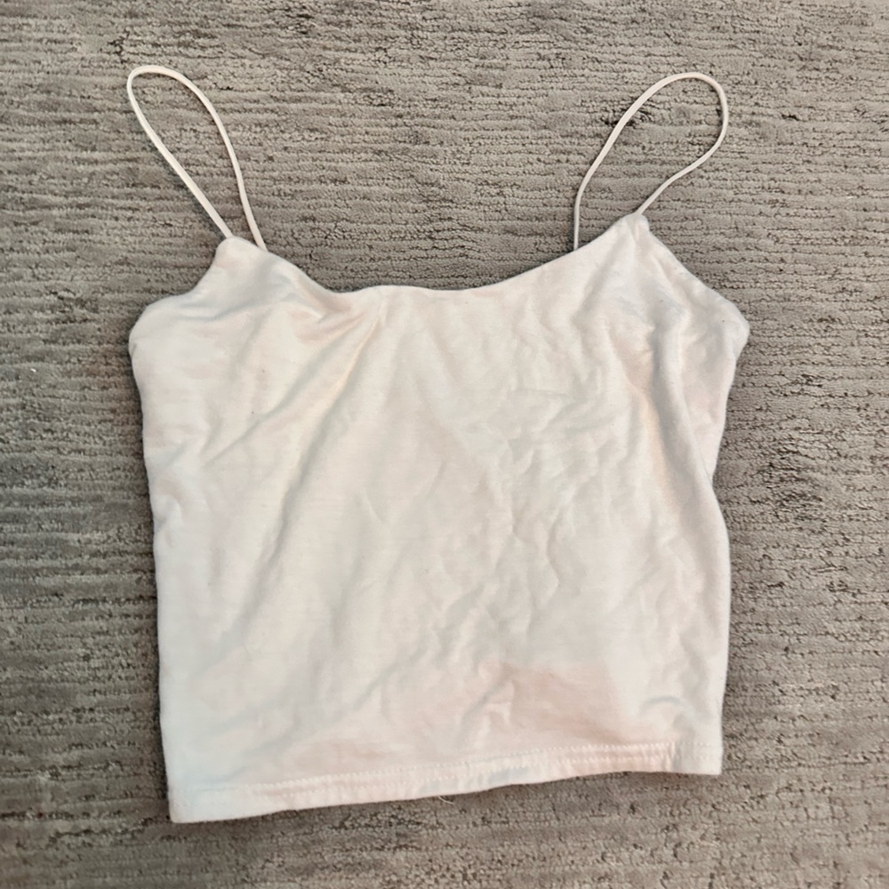 Pacsun White Crop Top | Size XS